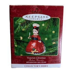 HALLMARK VINTAGE ORNAMENTS - Madame Alexander Victorian Christmas Series #6